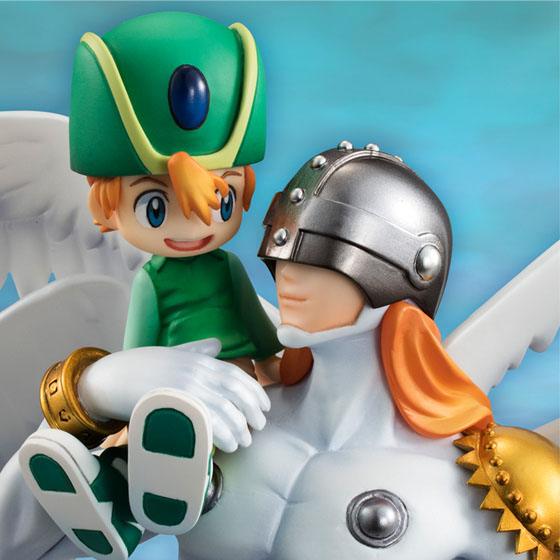 Digimon Adventure G.E.M. Serie PVC Statue Angemon & Takaishi Takeru 22 cm (2023)