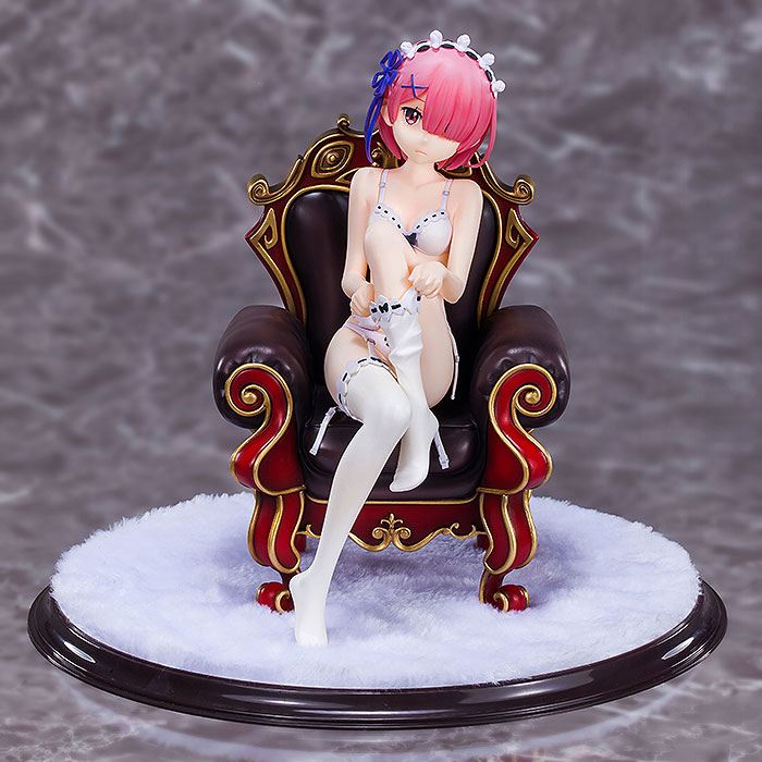 Re:ZERO -Starting Life in Another World- PVC Statue 1/7 Ram Lingerie Ver. 18 cm