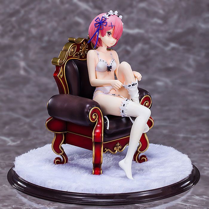 Re:ZERO -Starting Life in Another World- PVC Statue 1/7 Ram Lingerie Ver. 18 cm