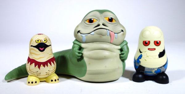 Star Wars Chubby Minifiguren 3er-Pack Jabba's Palace 9 cm