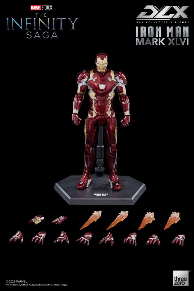 Infinity Saga DLX Actionfigur 1/12 Iron Man Mark 46 17 cm