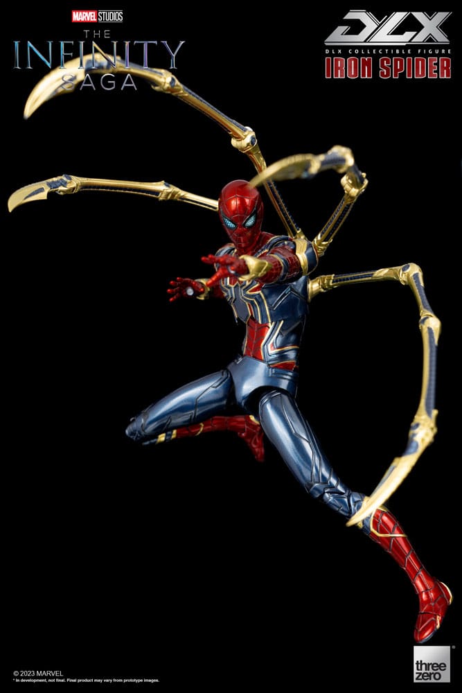 Infinity Saga DLX Actionfigur 1/12 Iron Spider 16 cm