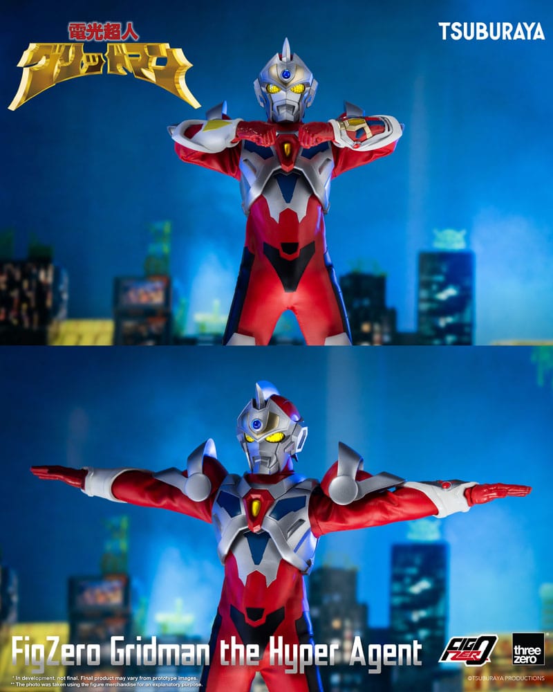 Gridman the Hyper Agent FigZero Actionfigur Gridman the Hyper Agent 30 cm