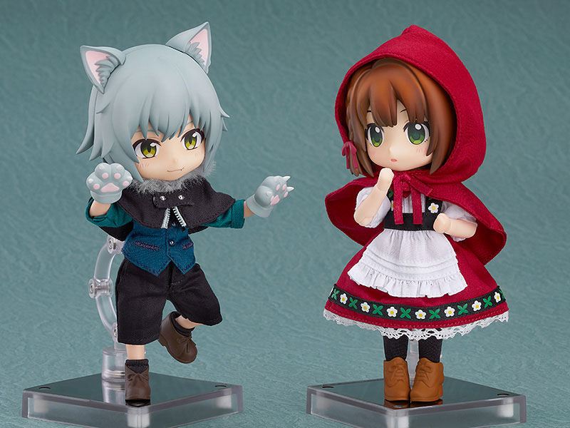 Original Character Zubehör-Set für Nendoroid Doll Actionfiguren Outfit Set (Little Red Riding Hood)