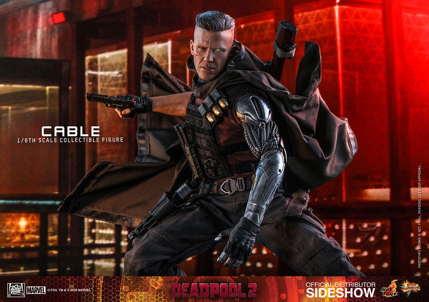 Deadpool 2 Movie Masterpiece Actionfigur 1/6 Cable 30 cm