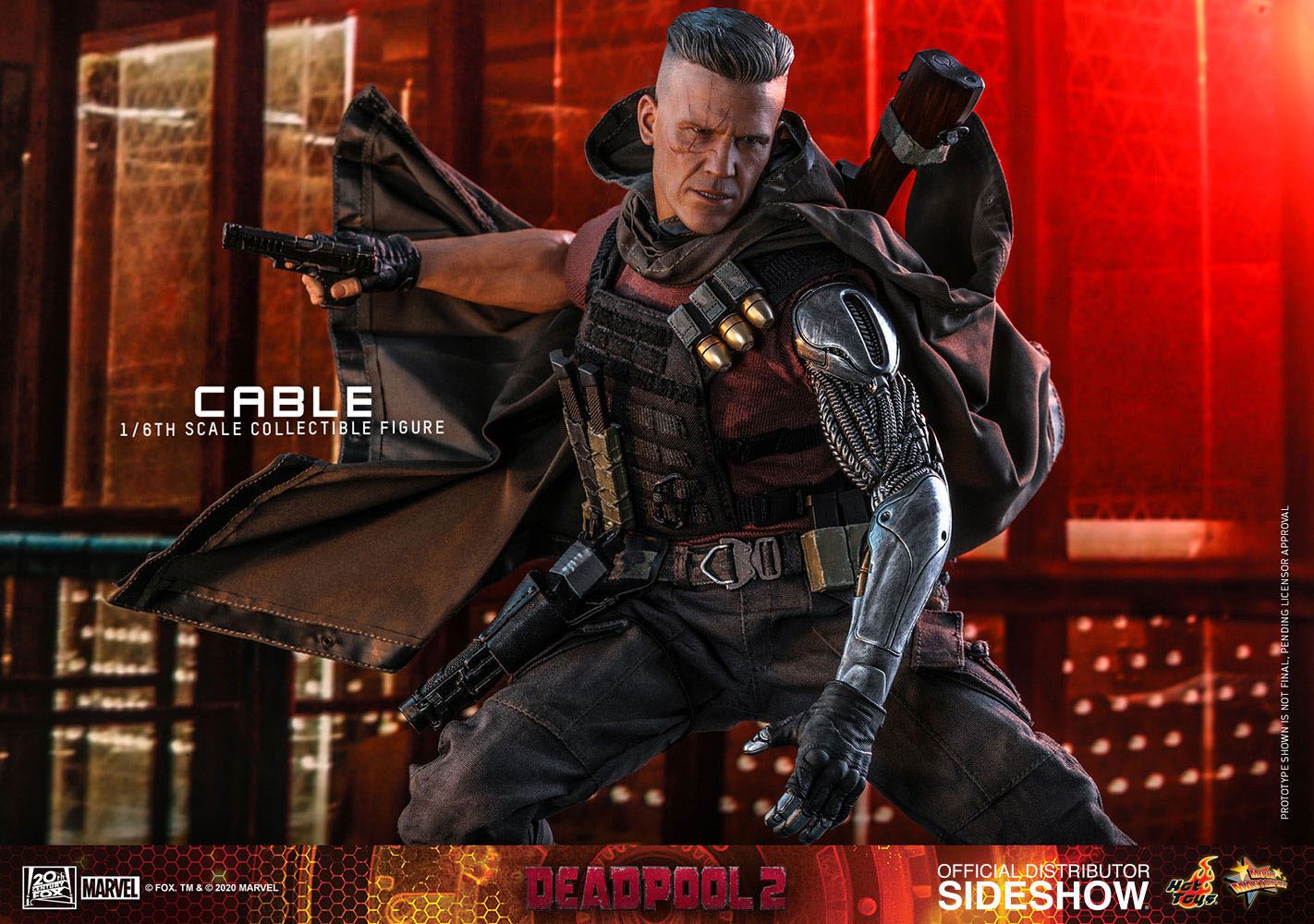 Deadpool 2 Movie Masterpiece Actionfigur 1/6 Cable 30 cm