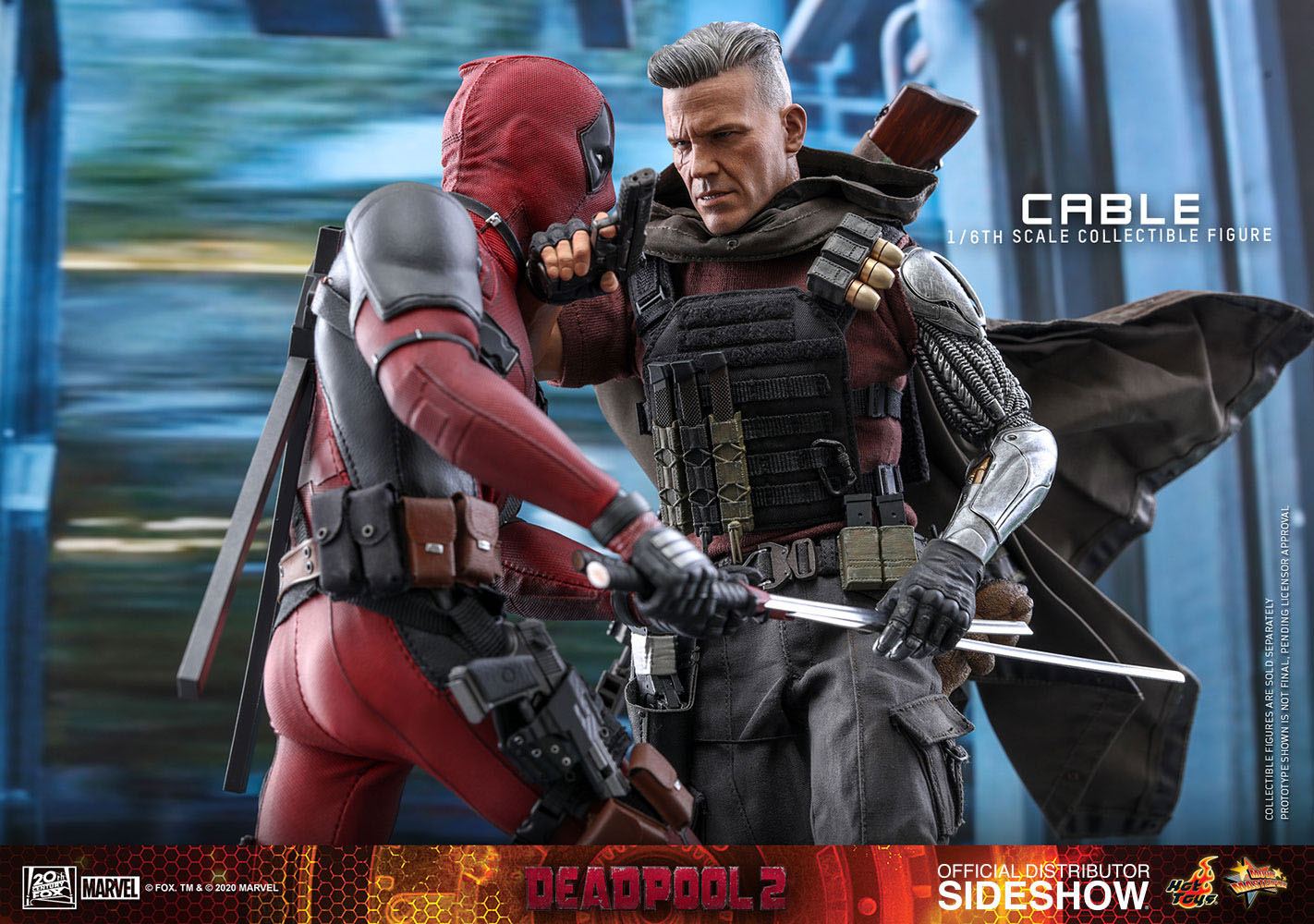 Deadpool 2 Movie Masterpiece Actionfigur 1/6 Cable 30 cm