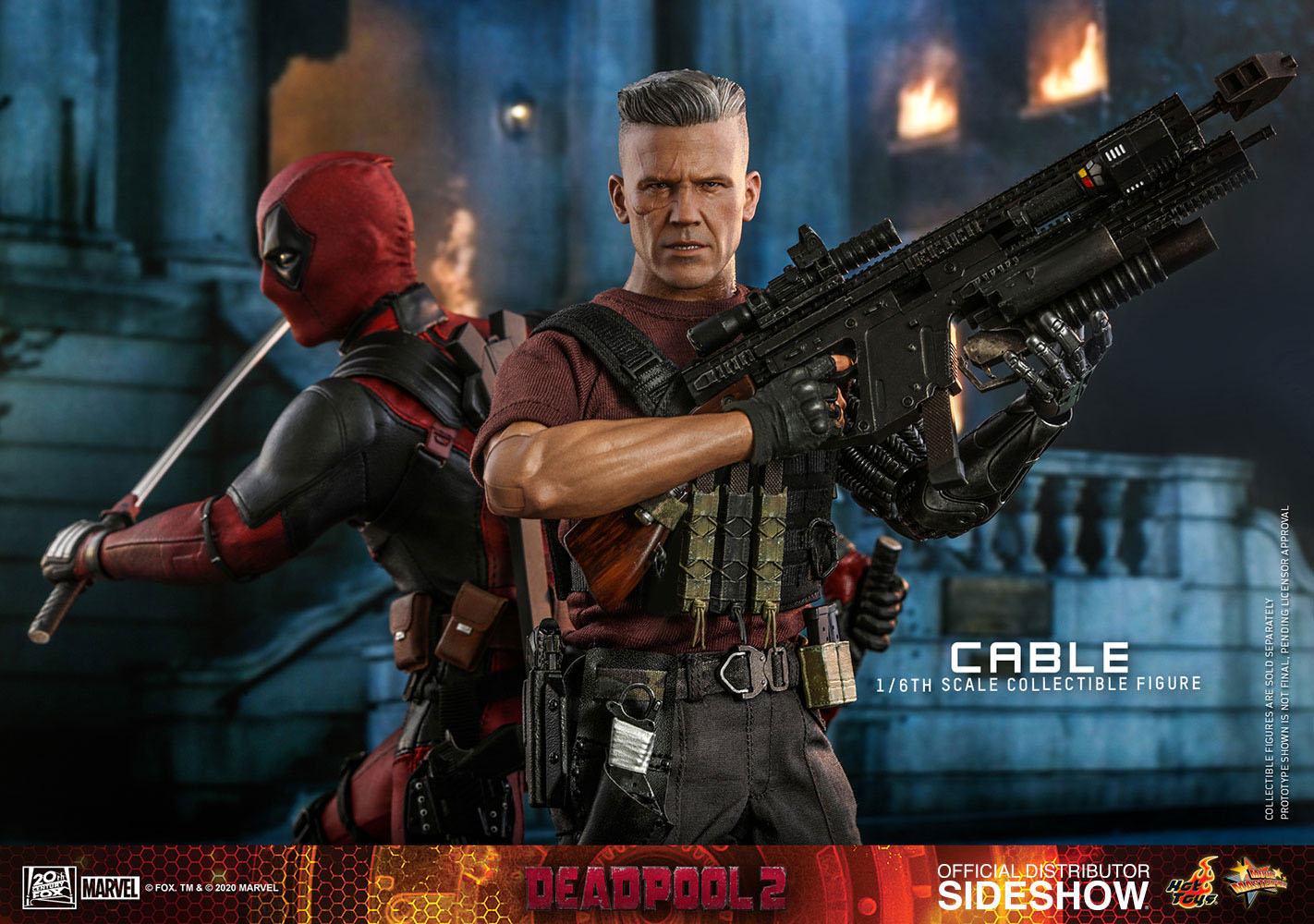 Deadpool 2 Movie Masterpiece Actionfigur 1/6 Cable 30 cm