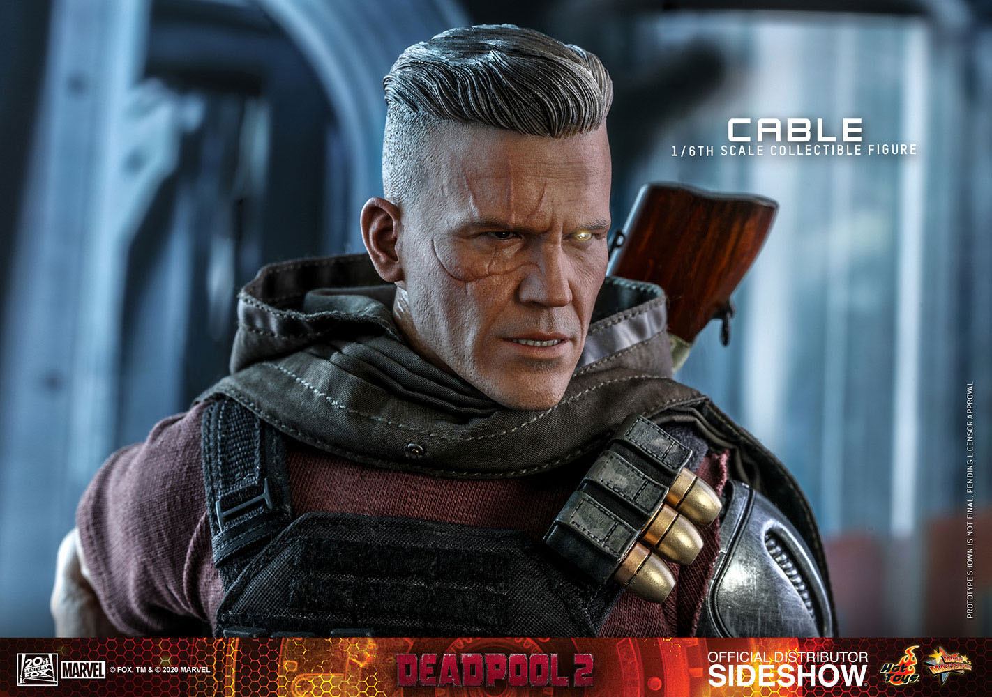 Deadpool 2 Movie Masterpiece Actionfigur 1/6 Cable 30 cm