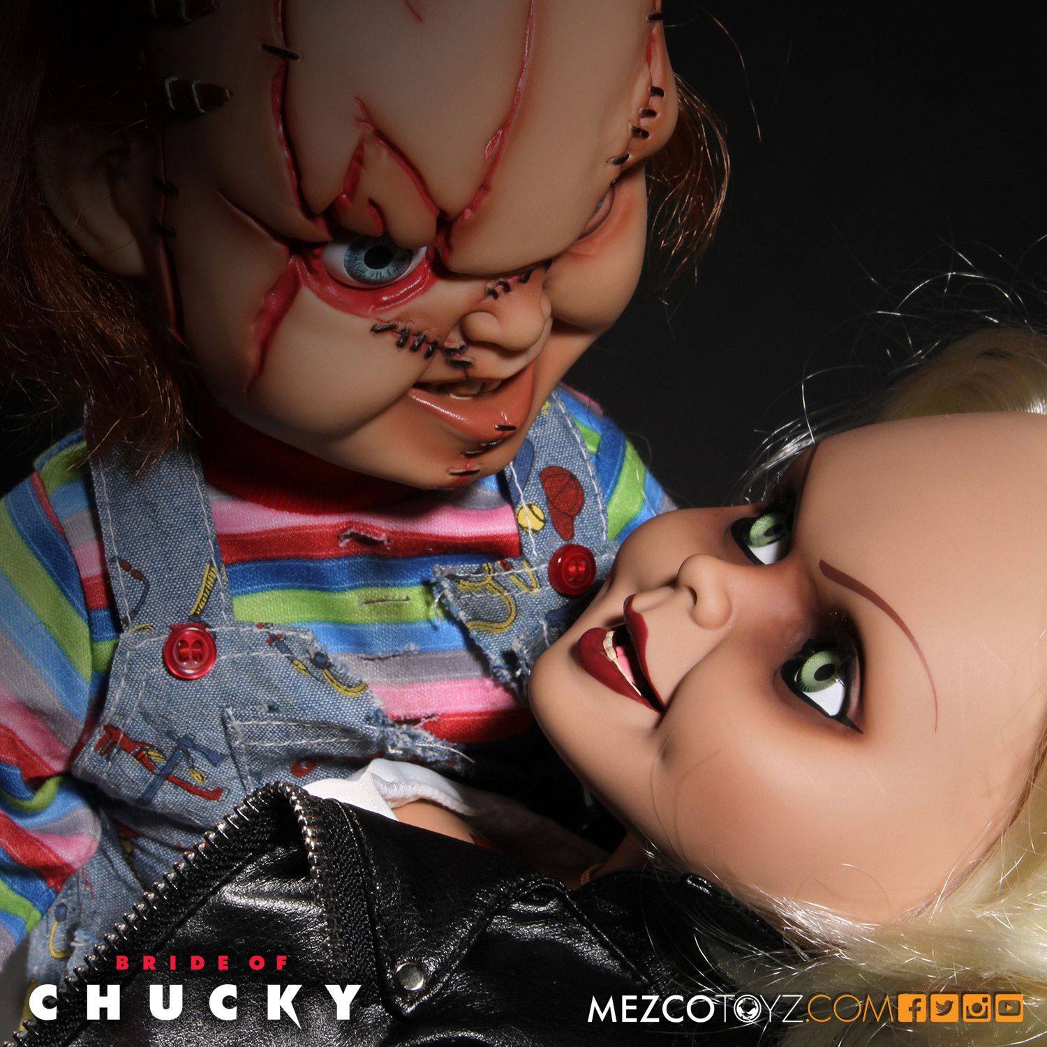 Chucky und seine Braut Sprechende Puppe Tiffany 38 cm