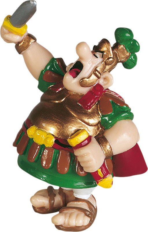 Asterix Figur Zenturio mit Schwert 8 cm