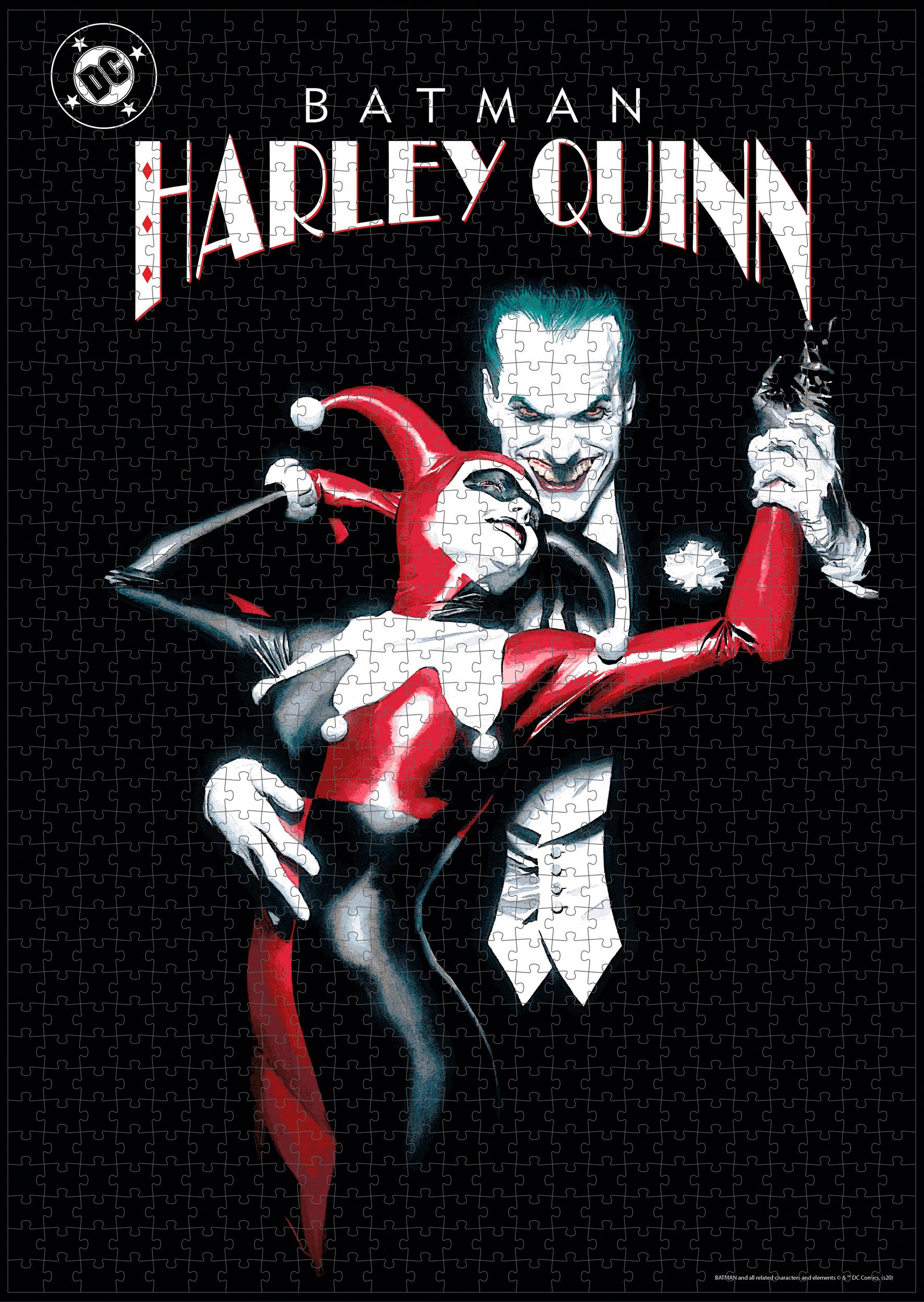 DC Comics Puzzle Joker & Harley Quinn