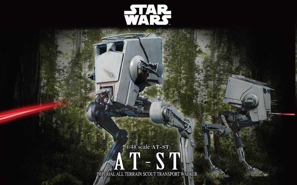 Star Wars Plastik-Modellbausatz 1/48 AT-ST