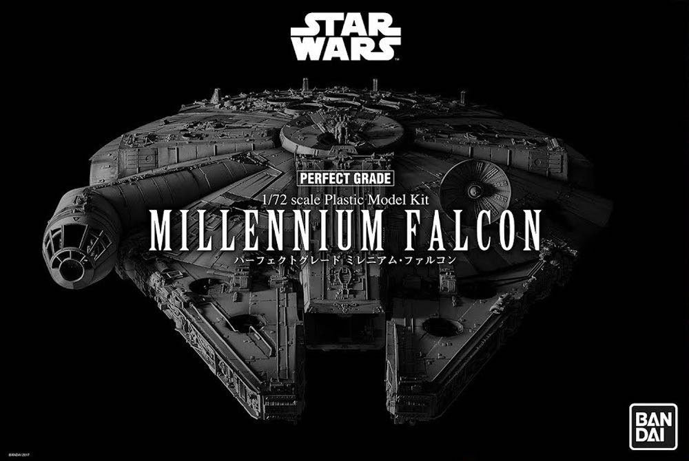 Star Wars Episode IV Perfect Grade Modellbausatz 1/72 Millennium Falke 48 cm