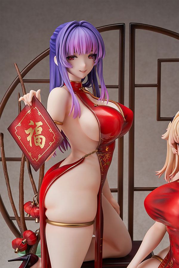 Moehime Union Statue 1/4 Bountiful Year Yuri & Stella 40 cm - Beschädigte Verpackung