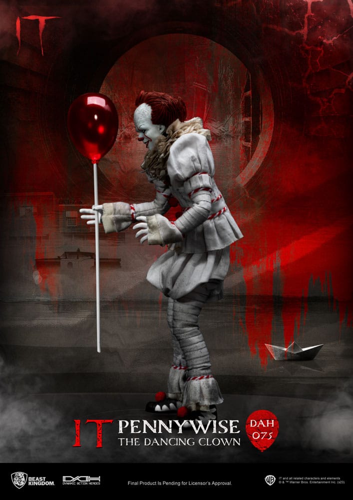 Stephen King's Es Dynamic 8ction Heroes Actionfigur 1/9 Pennywise 21 cm