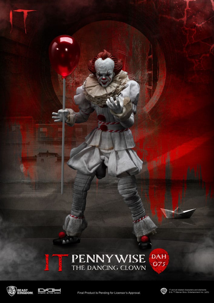 Stephen King's Es Dynamic 8ction Heroes Actionfigur 1/9 Pennywise 21 cm