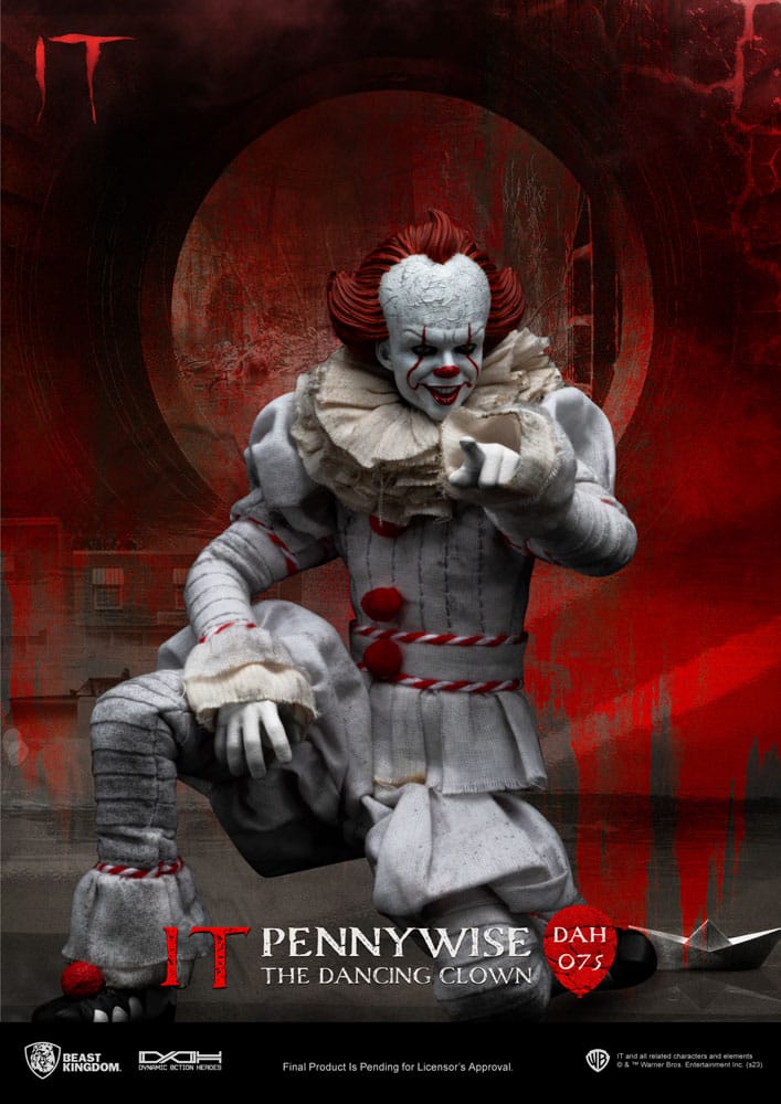 Stephen King's Es Dynamic 8ction Heroes Actionfigur 1/9 Pennywise 21 cm