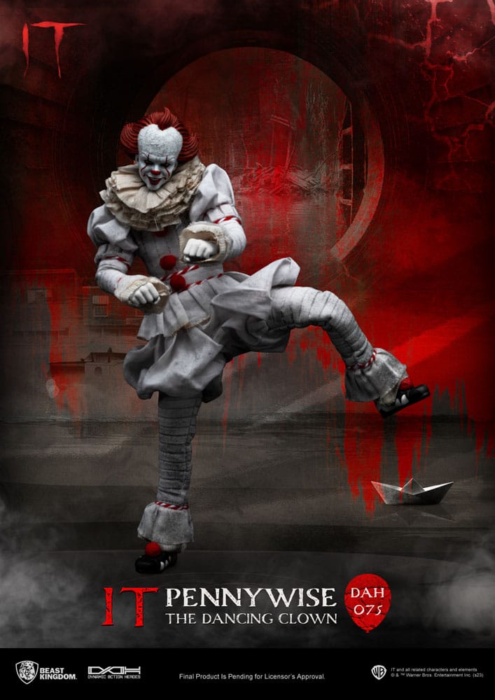 Stephen King's Es Dynamic 8ction Heroes Actionfigur 1/9 Pennywise 21 cm