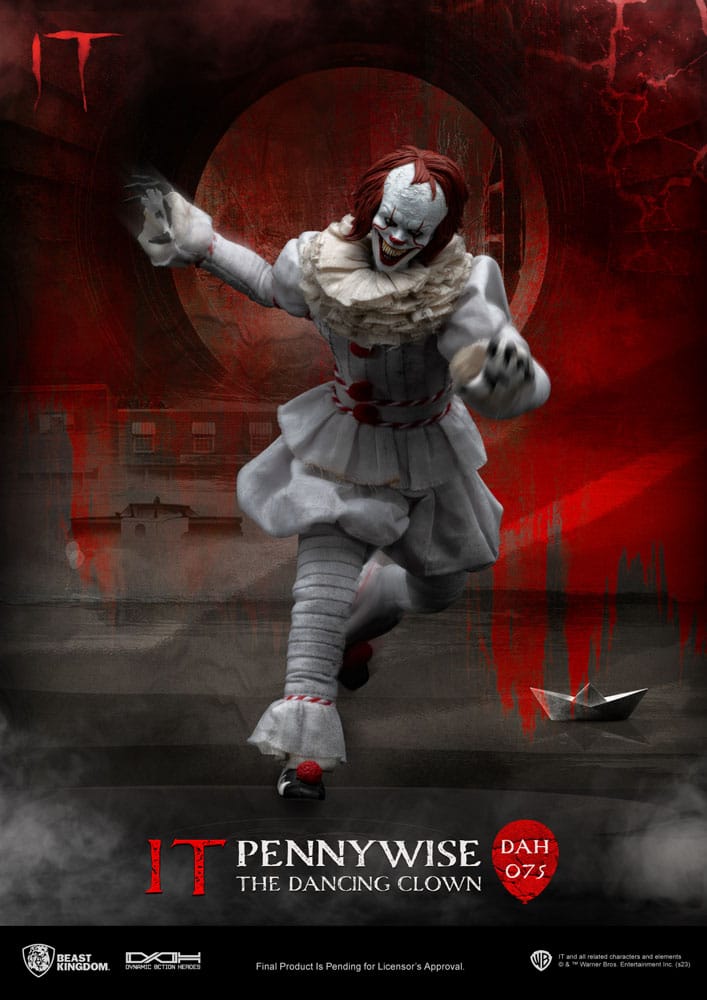 Stephen King's Es Dynamic 8ction Heroes Actionfigur 1/9 Pennywise 21 cm
