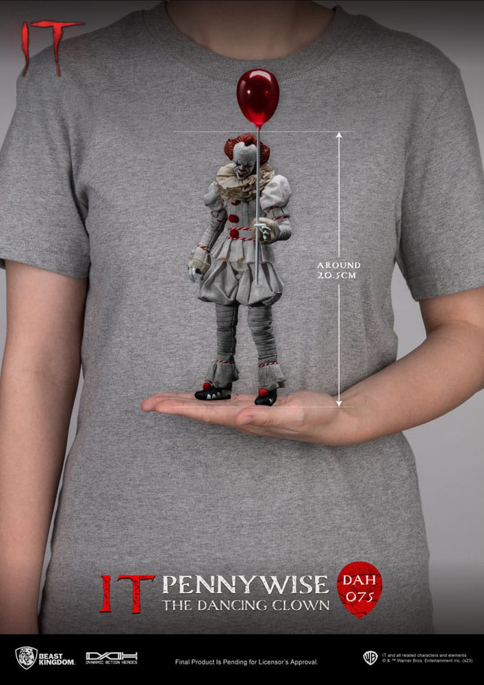 Stephen King's Es Dynamic 8ction Heroes Actionfigur 1/9 Pennywise 21 cm
