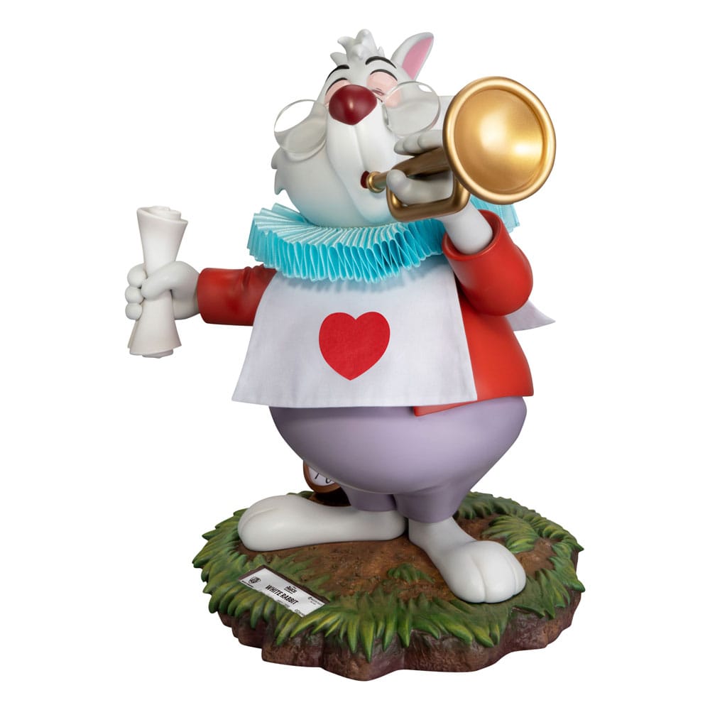 Alice im Wunderland Master Craft Statue The White Rabbit 36 cm