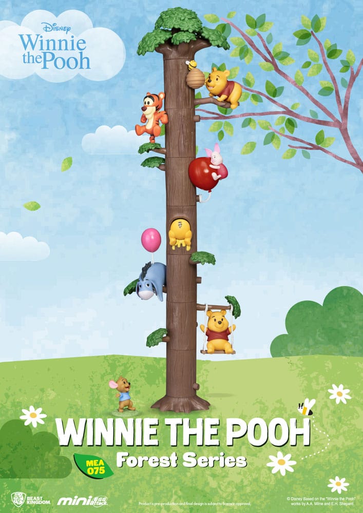 Disney Mini Egg Attack Figuren 12 cm Winnie Puuh Forest Series Sortiment (6)