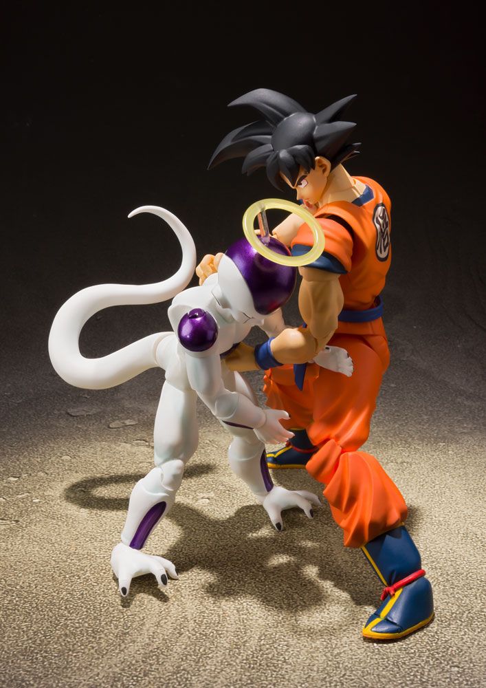 Dragon Ball Z S.H. Figuarts Actionfigur Son Goku (A Saiyan Raised On Earth) 14 cm