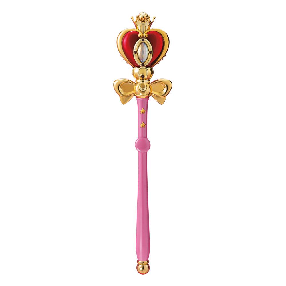 Sailor Moon Proplica Replik 1/1 Kosmisches Zepter der Mondherzen Brilliant Color Edition 48 cm