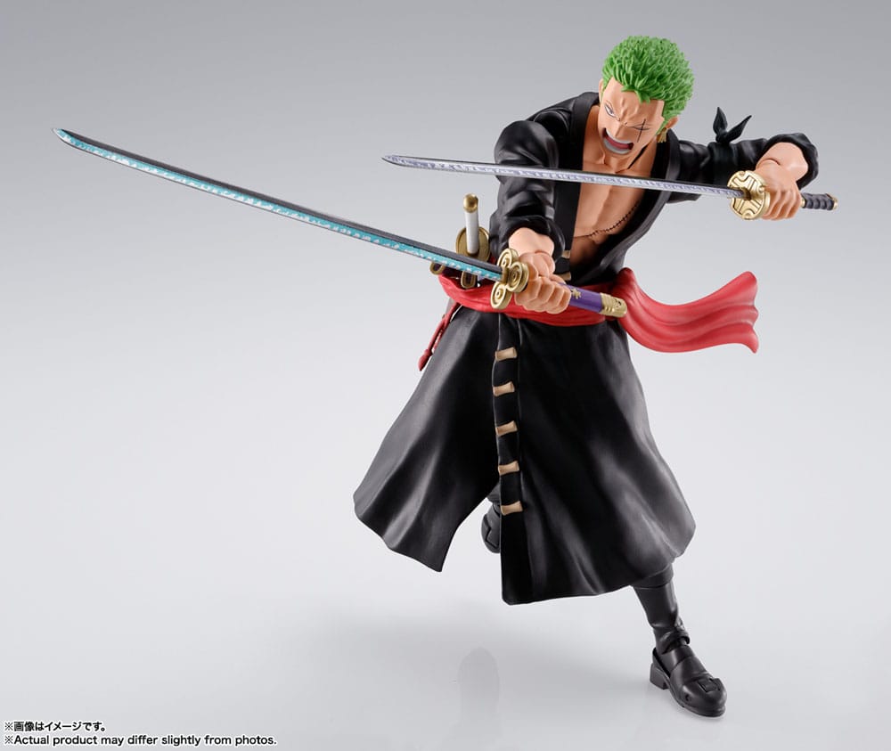 One Piece S.H. Figuarts Actionfigur Lorenor Zorro (The Raid on Onigashima) 15 cm