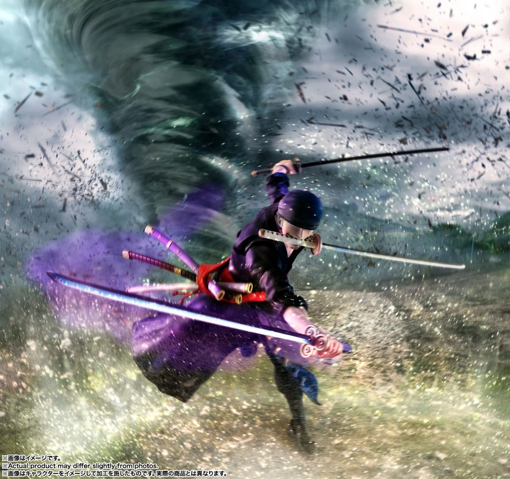 One Piece S.H. Figuarts Actionfigur Lorenor Zorro (The Raid on Onigashima) 15 cm