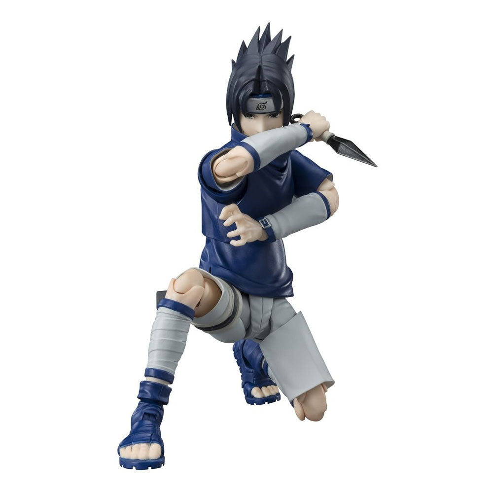 Naruto S.H. Figuarts Actionfigur Sasuke Uchiha -Ninja Prodigy of the Uchiha Clan Bloodline- 13 cm