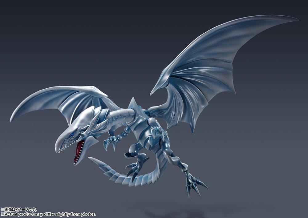 Yu-Gi-Oh! S.H. MonsterArts Actionfigur Blue-Eyes White Dragon 22 cm