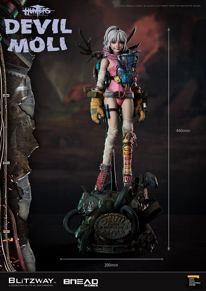 Hunters: Day After WWIII Premium UMS Actionfigur 1/6 Devil Moli 44 cm