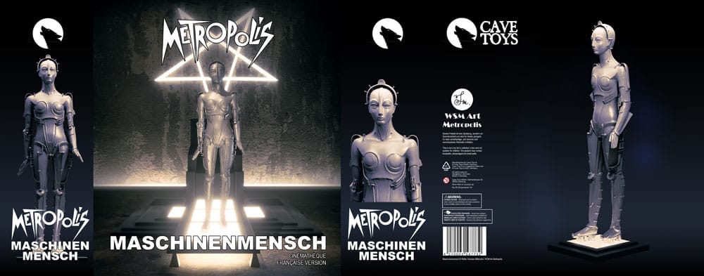 Metropolis Resin Statue 1/10 Maschinenmensch C.F.M. 19 cm