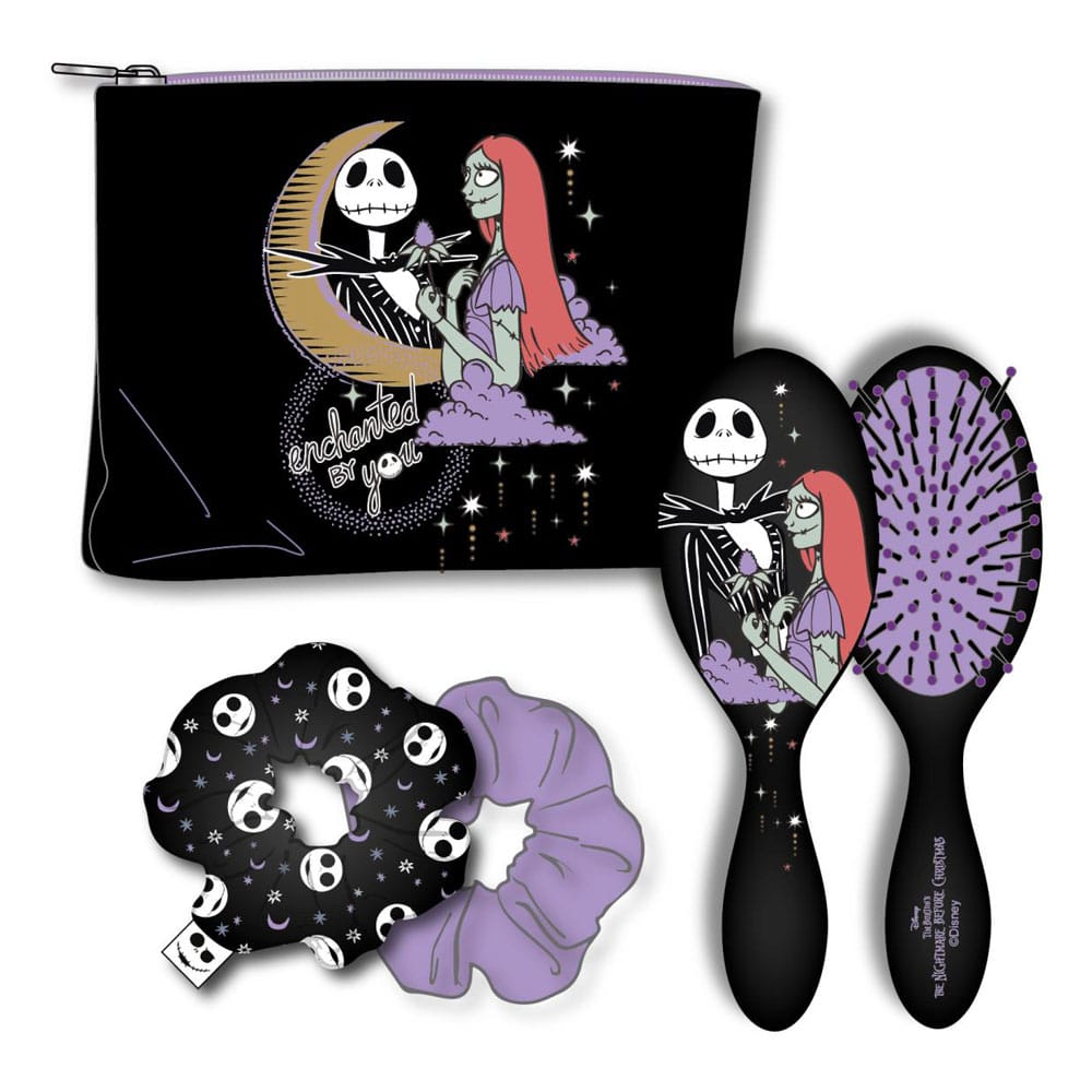 Nightmare before Christmas Kosmetiktaschen 3er-Pack Jack & Sally