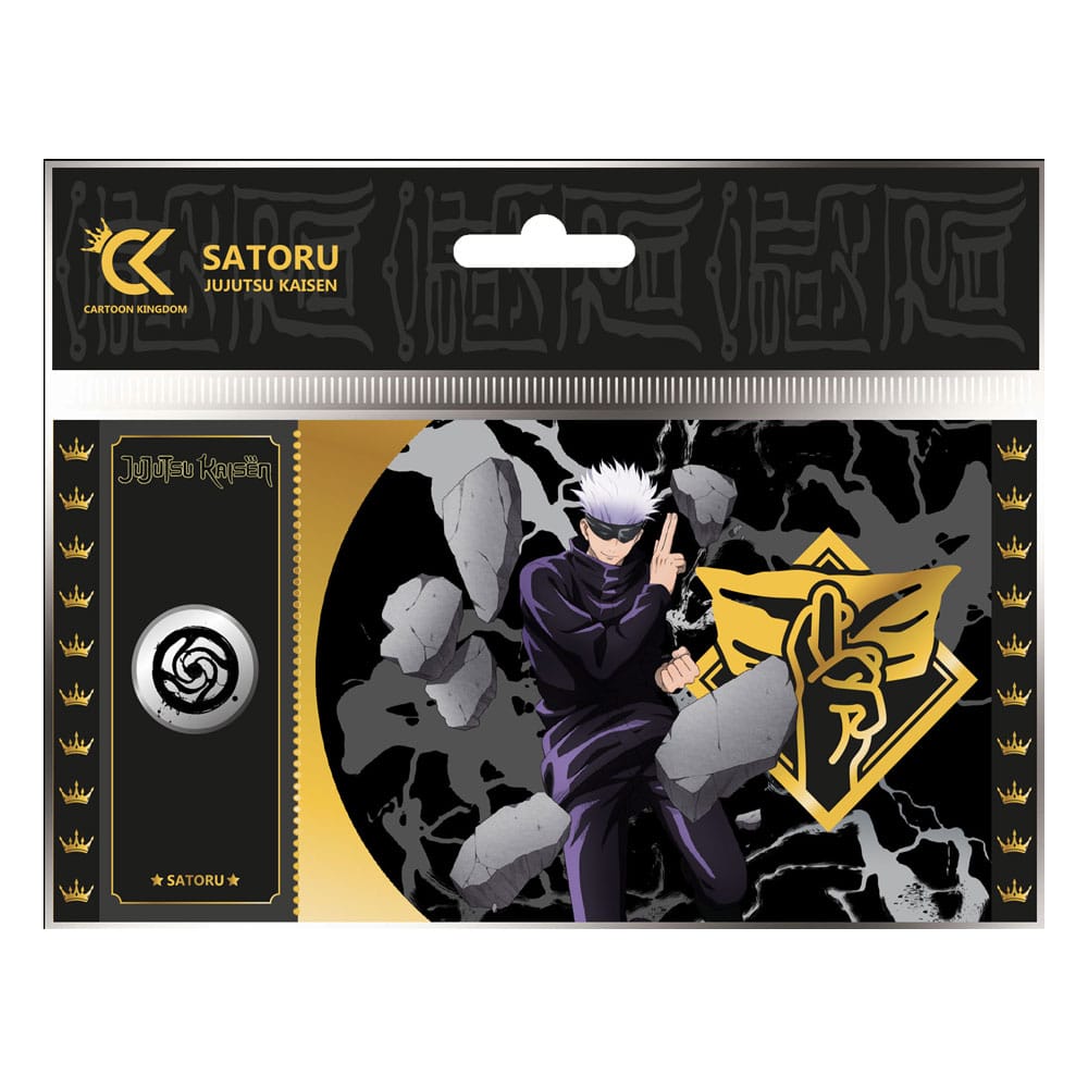 Jujutsu Kaisen Golden Ticket Black Edition #04 Satoru Umkarton (10)