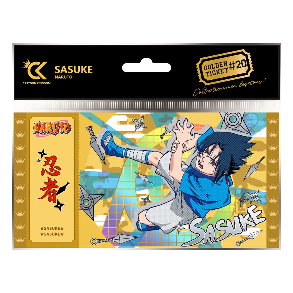 Naruto Shippuden Golden Ticket #20 Sasuke Umkarton (10)