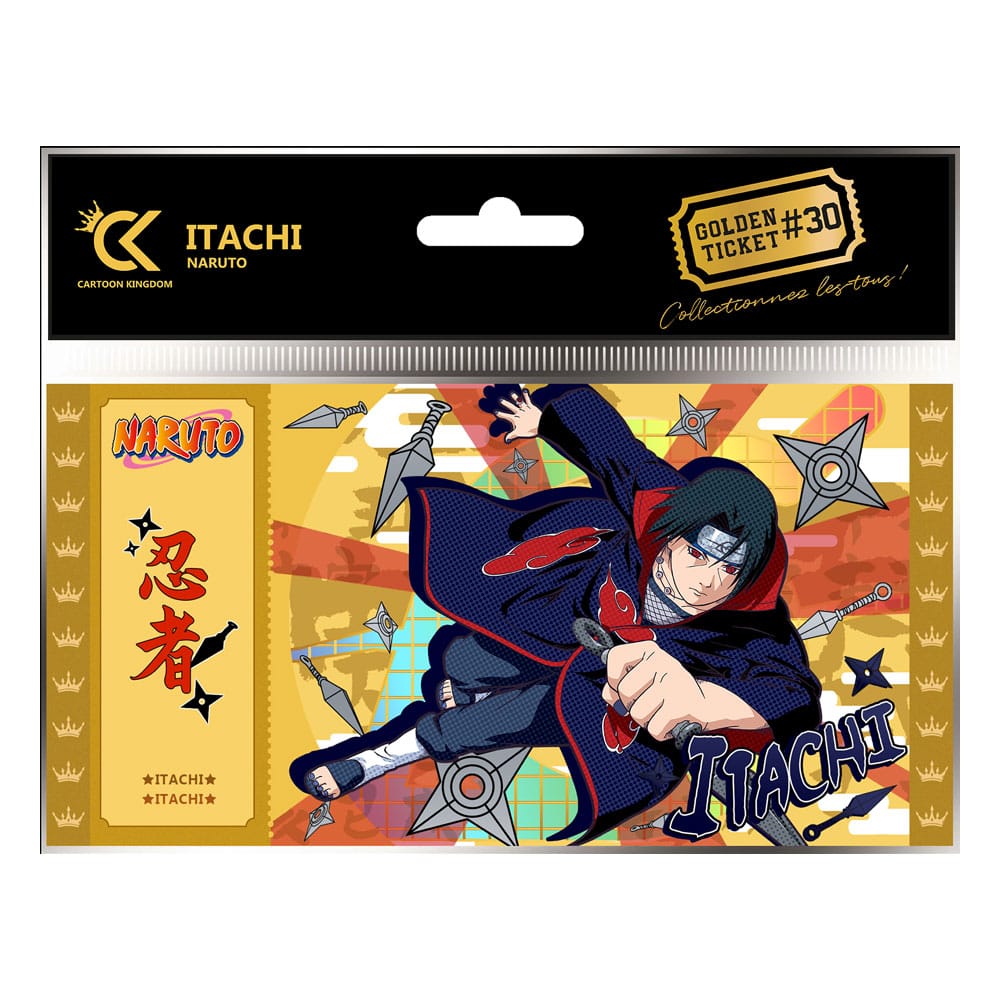 Naruto Shippuden Golden Ticket #30 Itachi Umkarton (10)