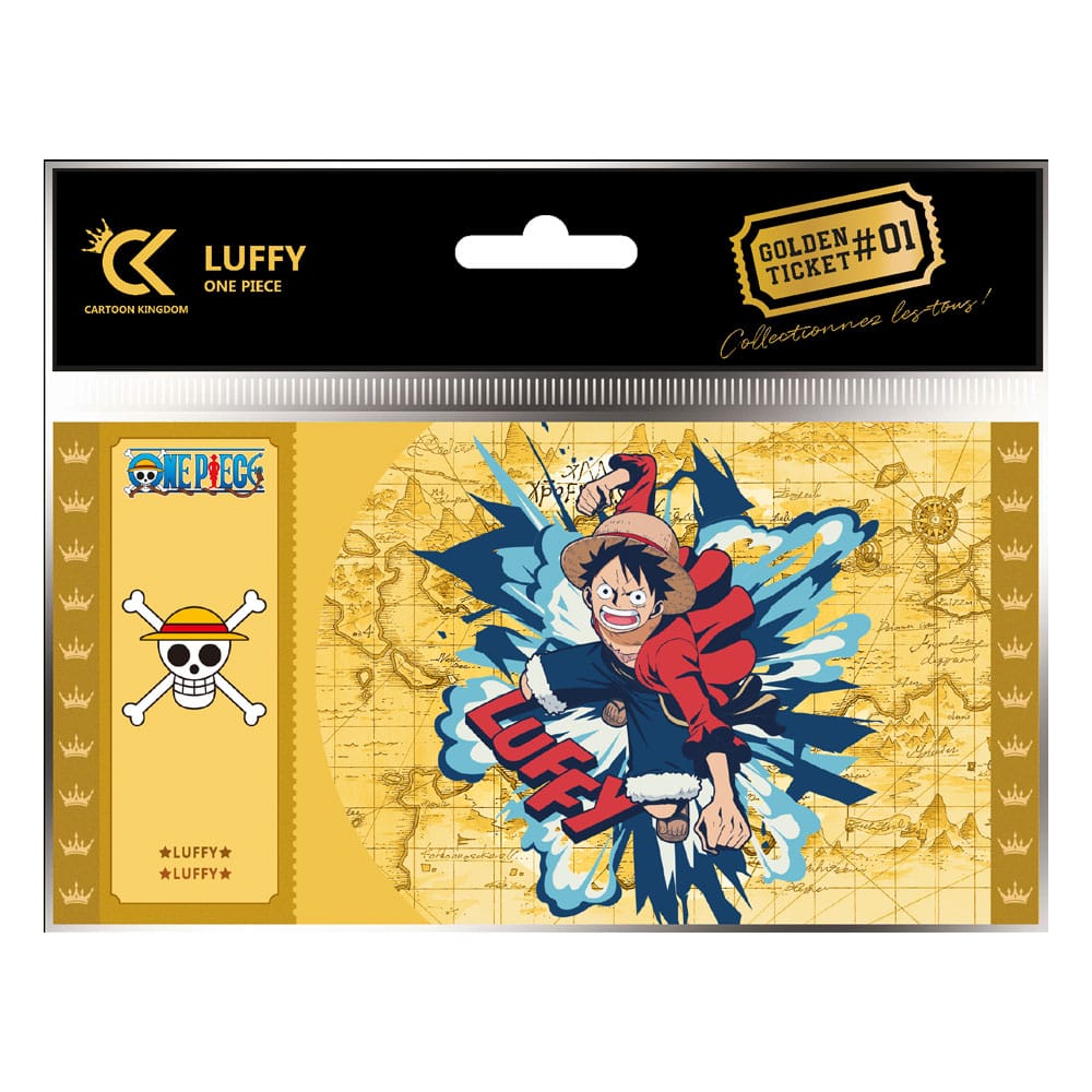 One Piece Golden Ticket #01 Luffy Umkarton (10)