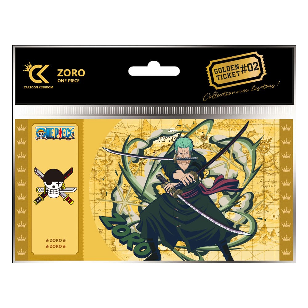 One Piece Golden Ticket #02 Zoro Umkarton (10)