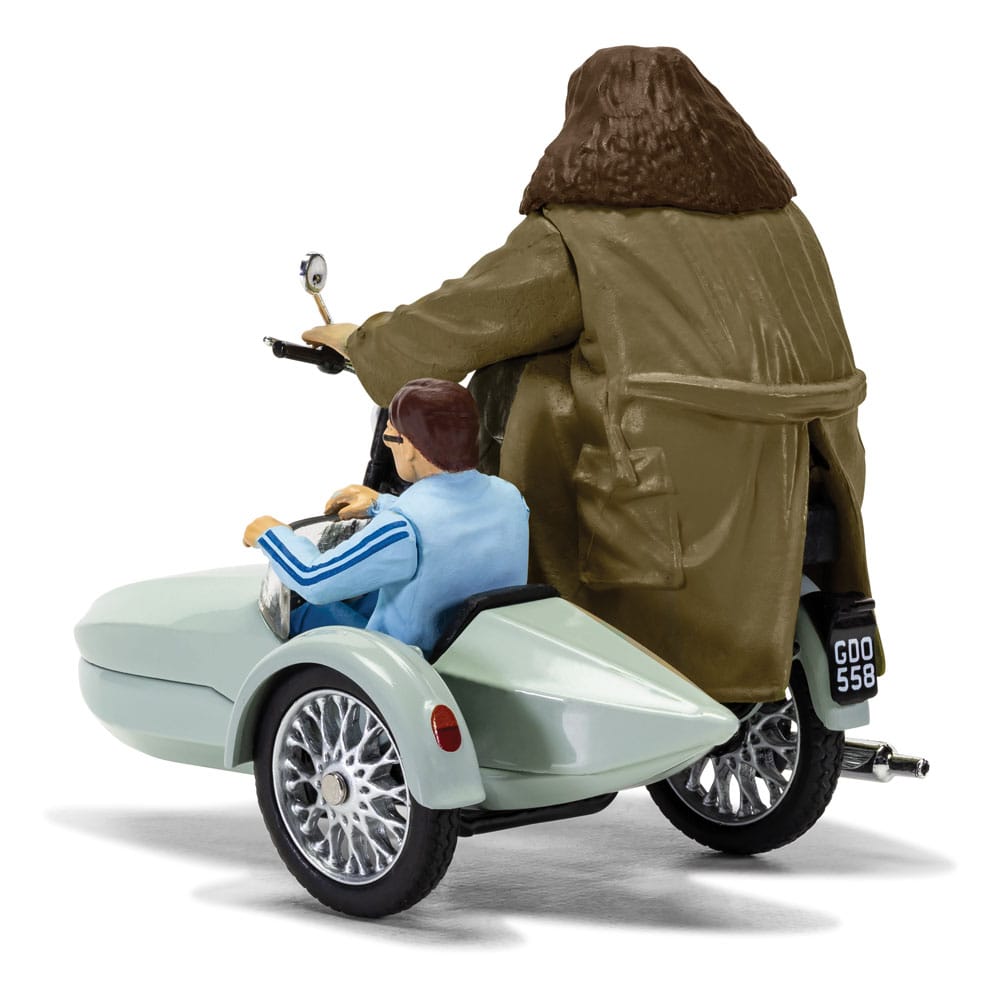Harry Potter Die Cast Modell 1/36 Hagrid's Motorcycle & Sidecar