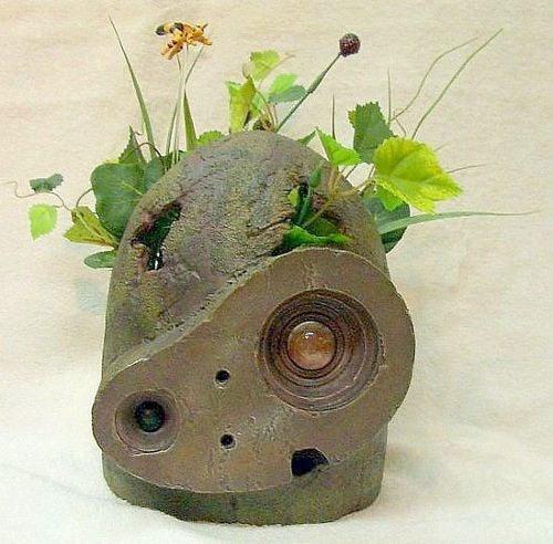 Das Schloss im Himmel Blumentopf Robot Helmet 21 cm