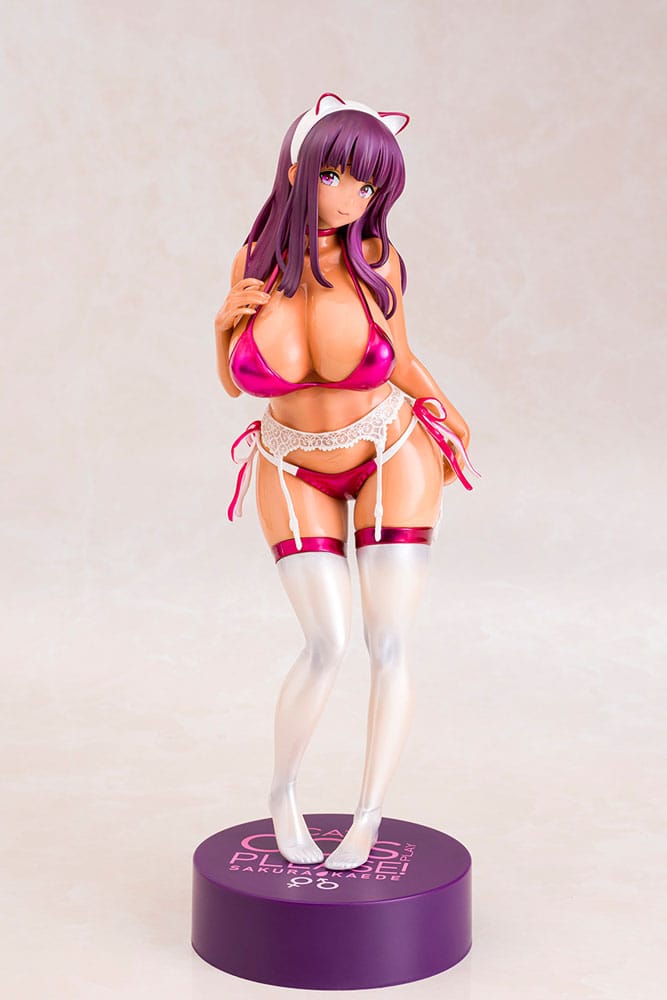 Original Character PVC Statue 1/6 Sakura Kaede Kareshi ni Onegaisarete Cosplay suru Onnanoko 26 cm