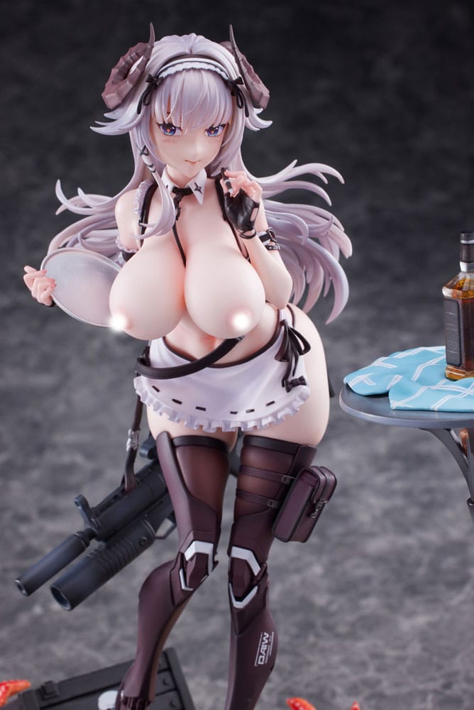 Original Character PVC Statue 1/7 Ijuu Senki Series: Tactician Mianji Limited Distribution 27 cm