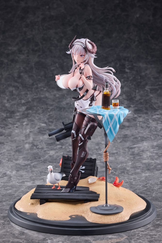 Original Character PVC Statue 1/7 Ijuu Senki Series: Tactician Mianji Limited Distribution 27 cm