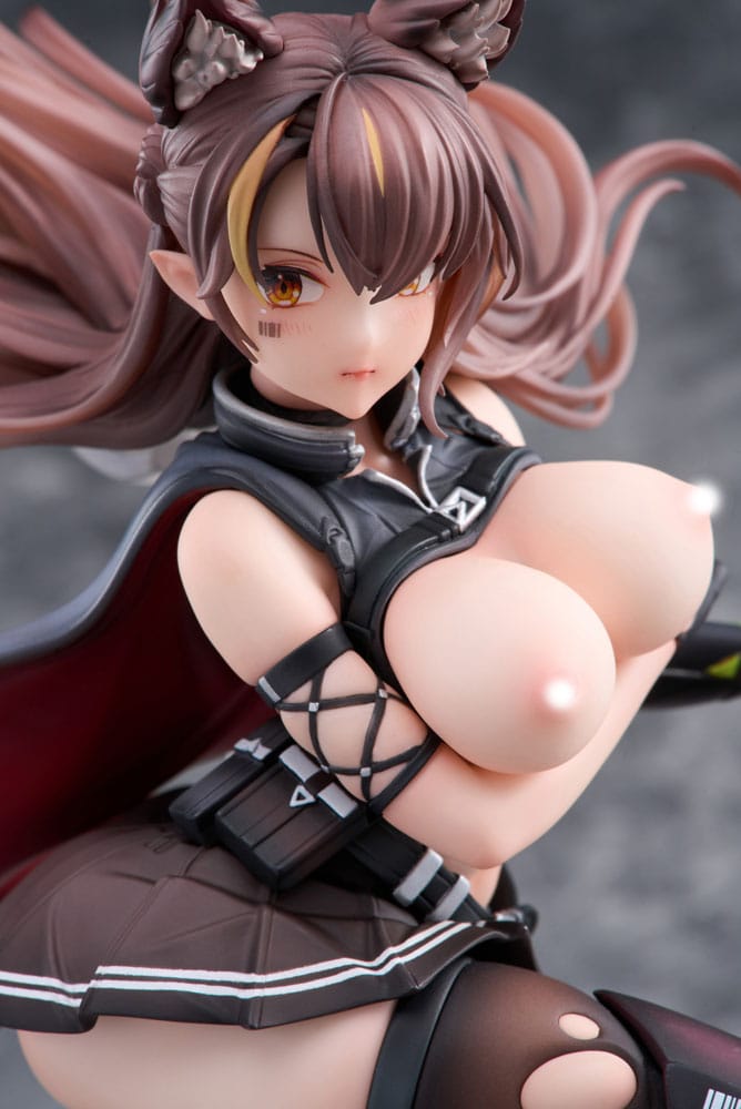 Original Character PVC Statue 1/7 Ijuu Senki Series: Sniper Karihime Limited Distribution 27 cm