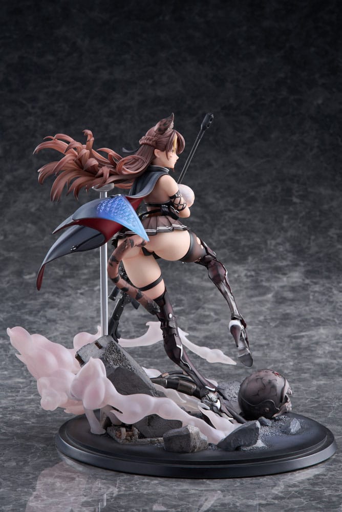 Original Character PVC Statue 1/7 Ijuu Senki Series: Sniper Karihime Limited Distribution 27 cm