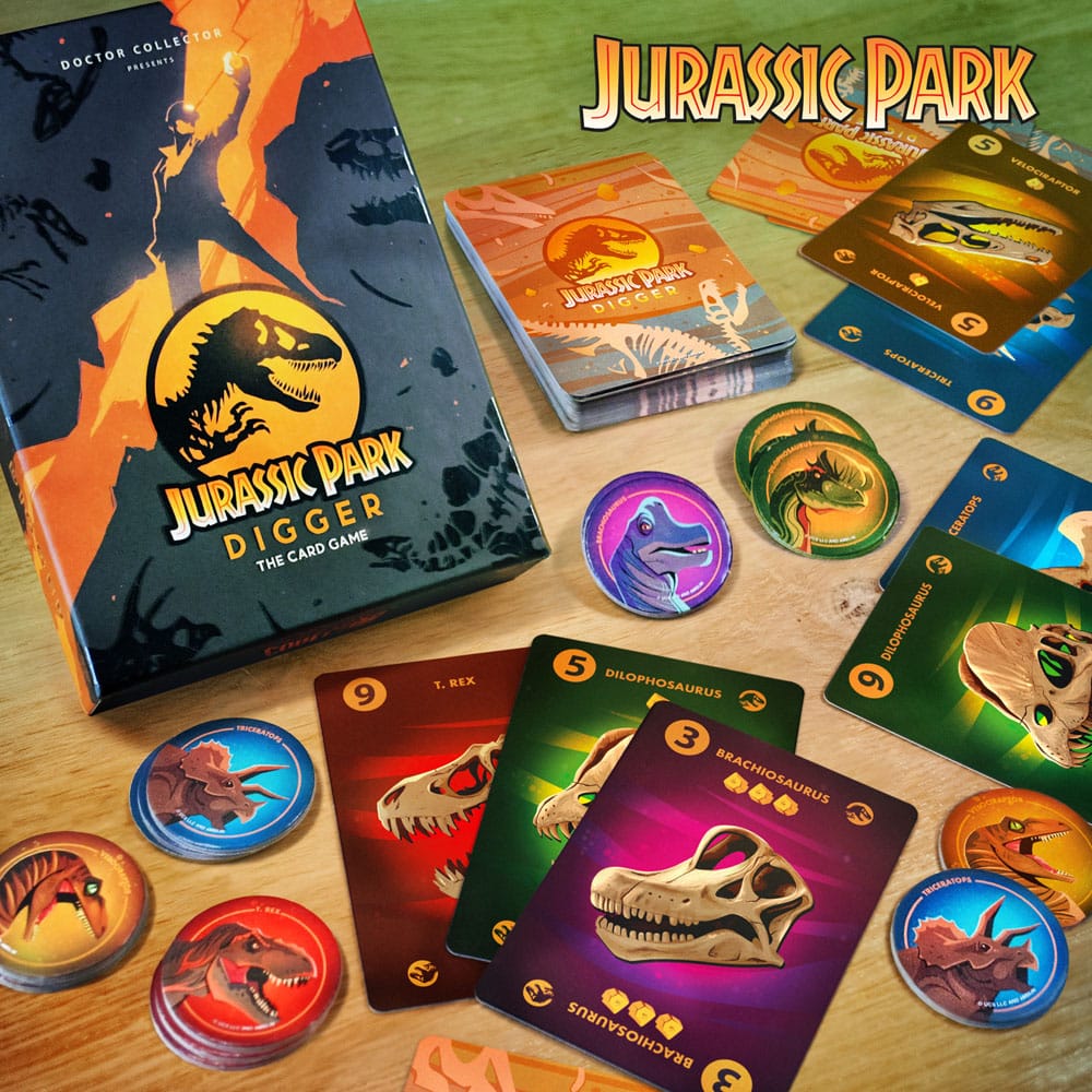 Jurassic Park Kartenspiel Digger