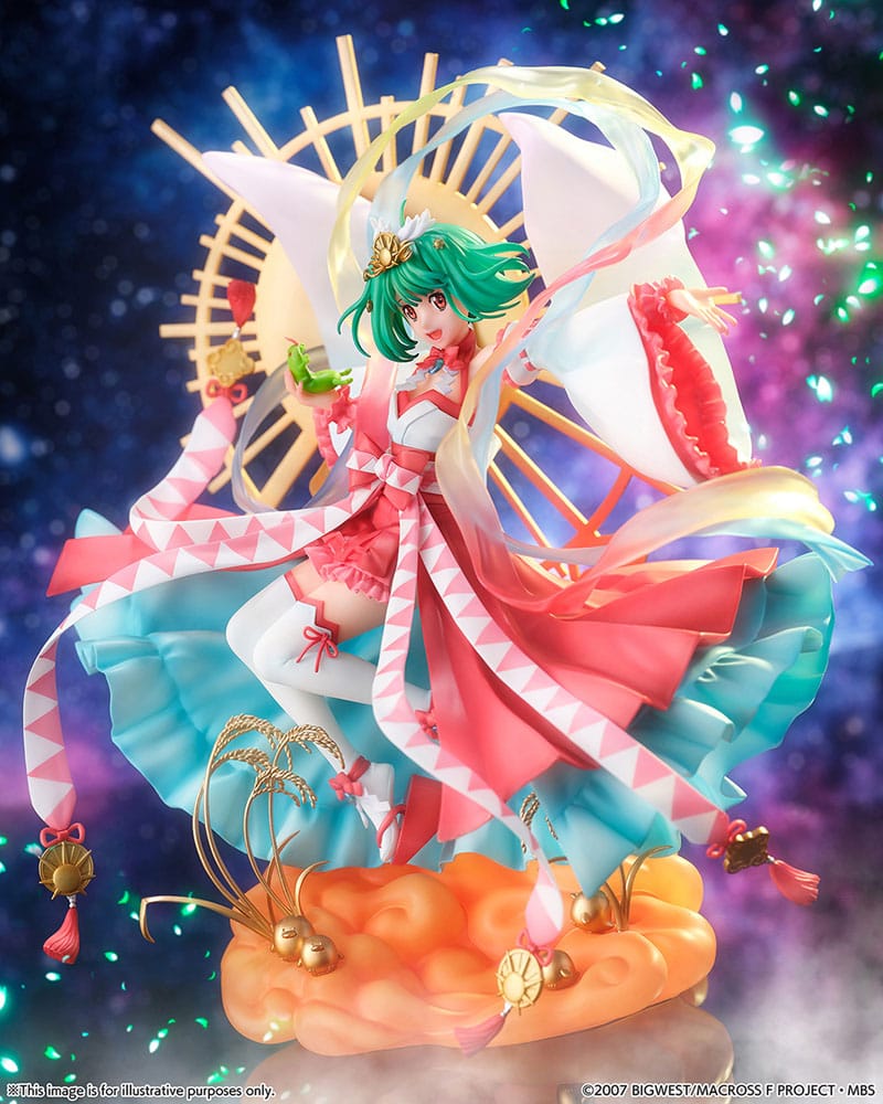 Macross Frontier SHIBUYA SCRAMBLE FIGURE PVC Statue 1/7 Ranka Lee Amaterasu Ver. 29 cm